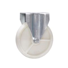 Poliamid Tekerlek (Sabit Maşa, Burçlu) Ø200