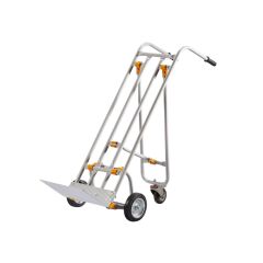 Destekli Yük Taşıma Arabası Ø200 Rulmanlı Poliamid Teker