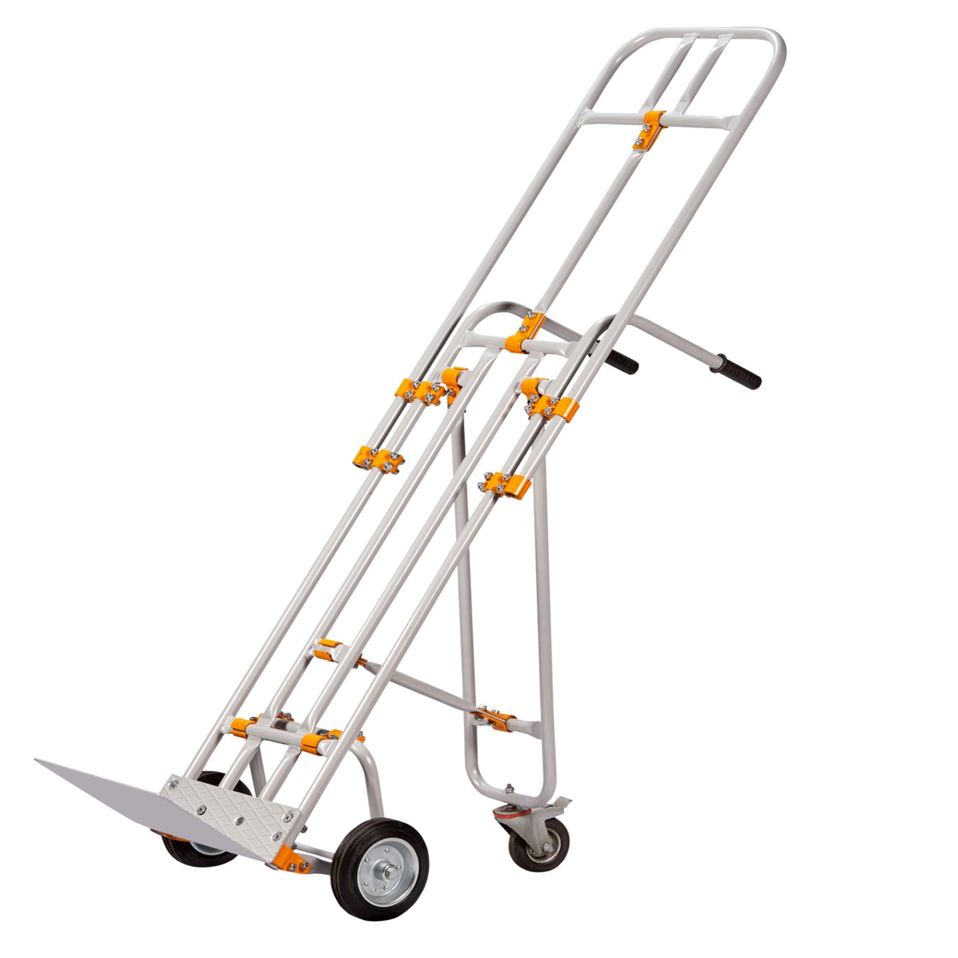 Yüksek Destekli Yük Taşıma Arabası Ø200 Masura Rulmanlı Kauçuk Teker