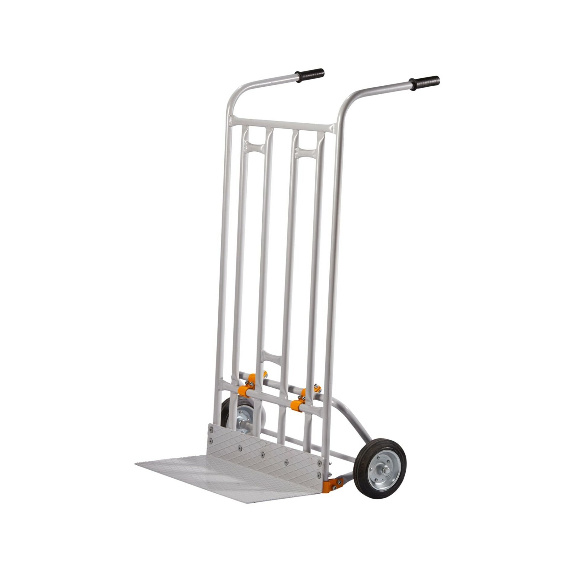 Geniş Tablalı Yük Taşıma Arabası Ø200 Masura Rulmanlı Kauçuk Teker