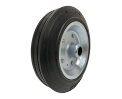 Katlanır Kürekli Yük Taşıma Arabası Ø150 Çelik Jantlı Burçlu Kauçuk Teker