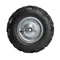 4.00-8 Traktör Desenli Rulmanlı Makine Lastiği Plastik Burçlu - Çinko Kaplamalı - Ø20