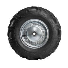 4.00-8 Traktör Desenli Rulmanlı Makine Lastiği Plastik Burçlu - Çinko Kaplamalı - Ø25