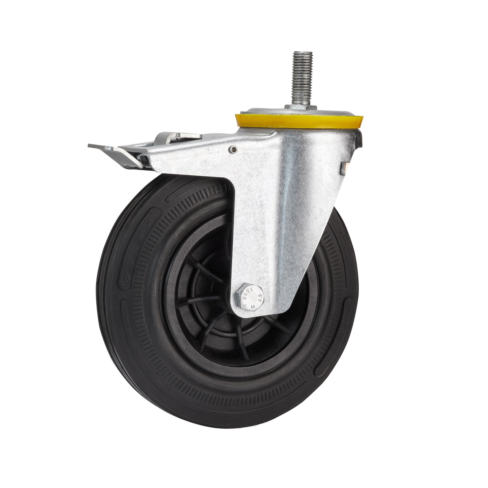 Civata Bağlantılı Döner Frenli Ø200 - Siyah