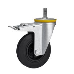 Civata Bağlantılı Döner Frenli Ø150 - Siyah