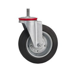 Civata Bağlantılı Döner Teker Çinko Kaplamalı - Ø200