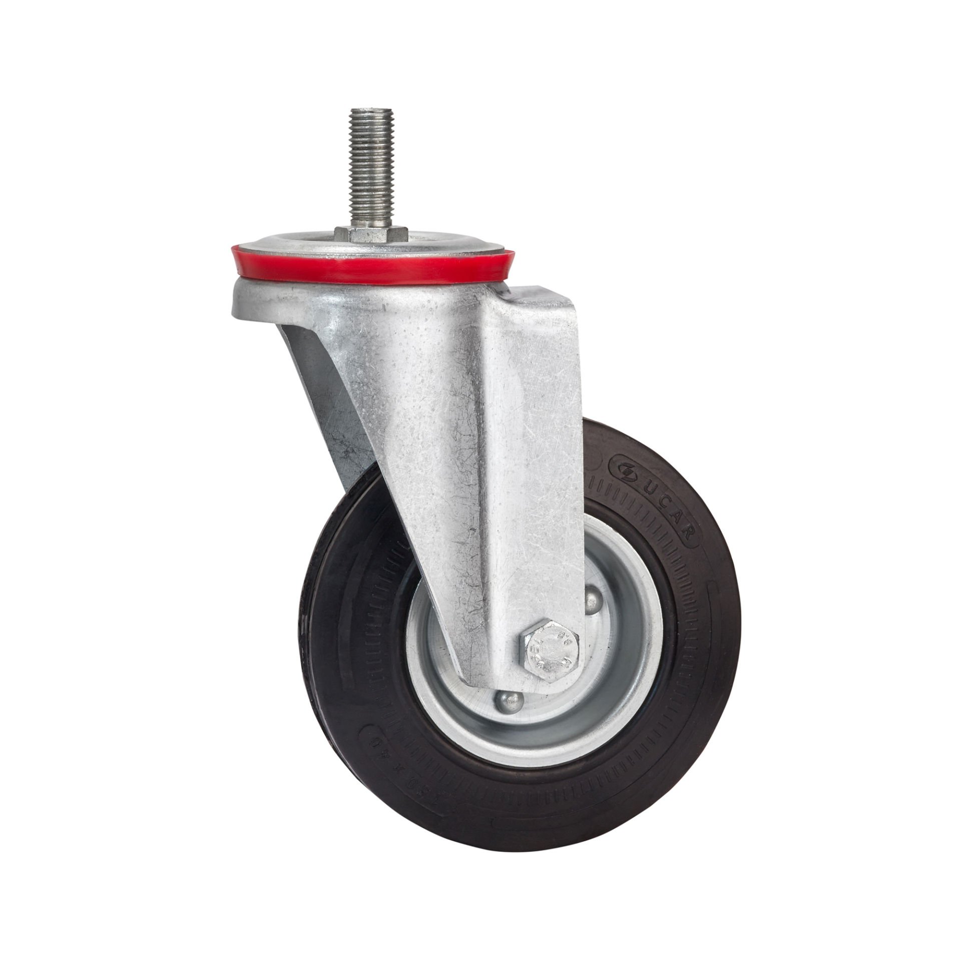 Civata Bağlantılı Döner Teker Çinko Kaplamalı - Ø150